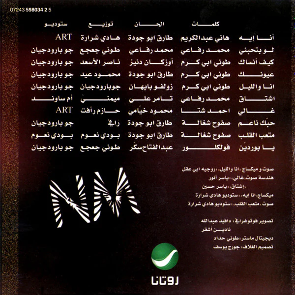 نيللي مقدسي = نيللي مقدسي - أنا ايه...؟ = Ana Eyeh...? (CD, Album) - Image 2