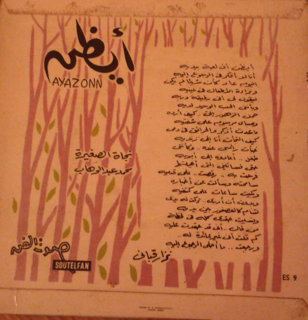 نجاة الصغيرة - أيظن (7") - Image 2