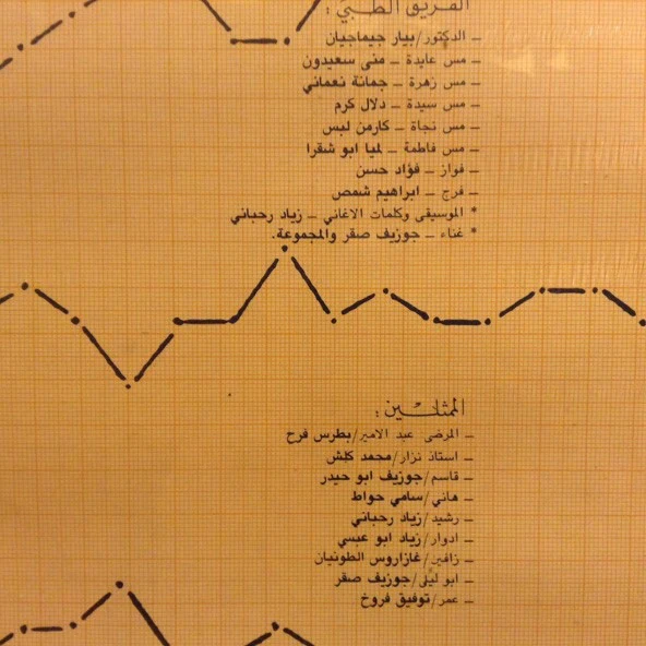 Ziad Rahbani = Ziad Rahbani - فيلم اميركي طويل - الجزء الاول = The American Motion Picture (1) (LP) - Image 3