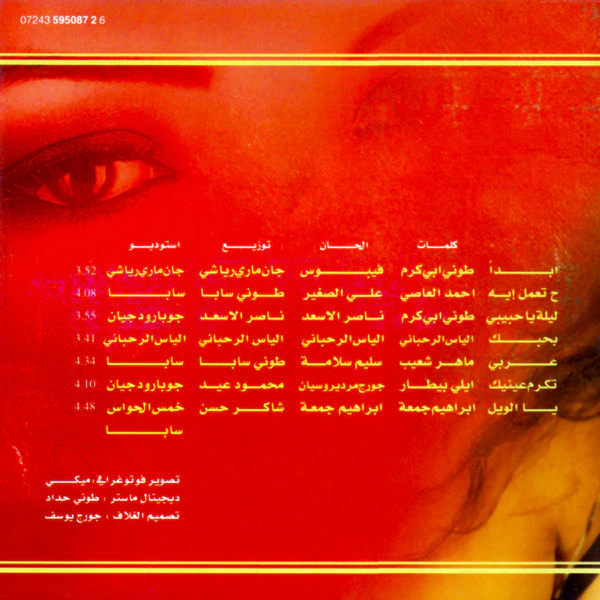 لورا خليل = Laura Khalil* - ح تعمل إيه (CD, Album) - Image 2