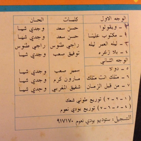 پول نادر = پول نادر - ليله العمر ليله = Leilalomer Leila (LP) - Image 3