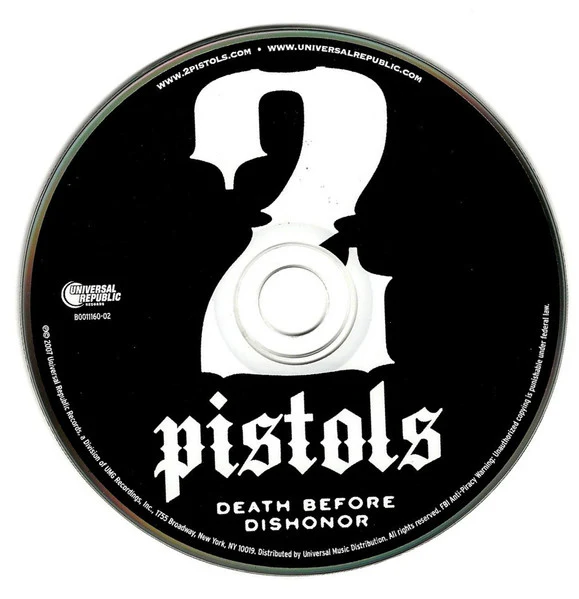2 Pistols - Death Before Dishonor (CD, Album) - Image 3
