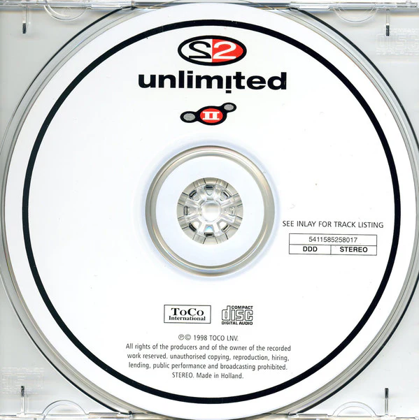 2 Unlimited - II (CD, Album) - Image 3