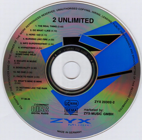 2 Unlimited - Real Things (CD, Album) - Image 3