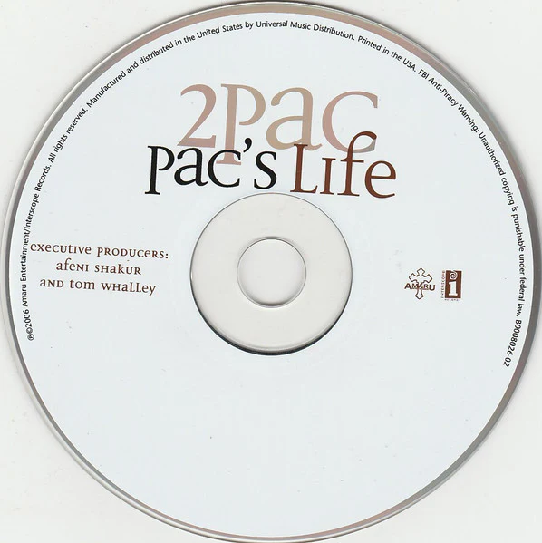2Pac - Pac's Life (CD, Album, Cle) - Image 3