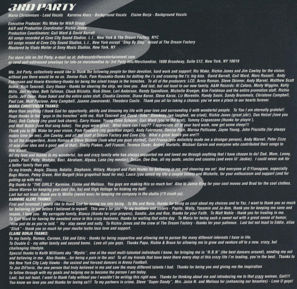 3rd Party - Alive (CD, Album) - Image 5