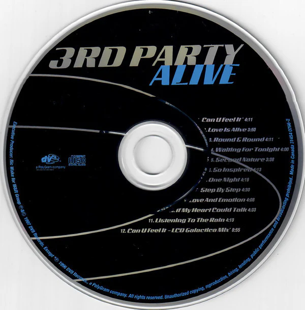 3rd Party - Alive (CD, Album) - Image 3