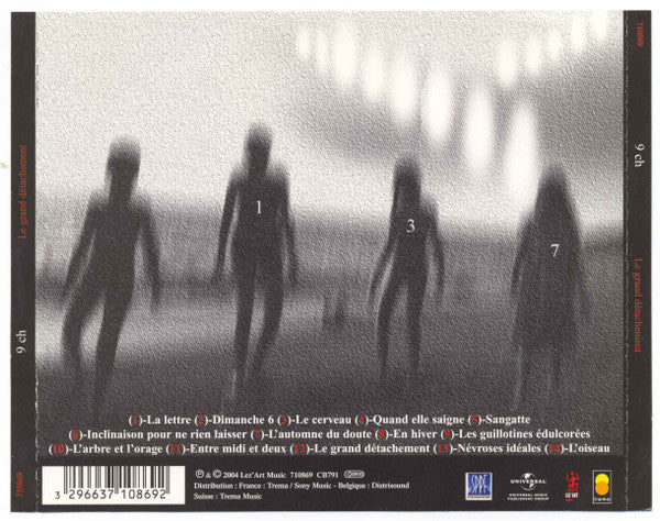 9 ch - Le Grand Détachement (CD, Album) - Image 2