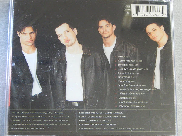 98 Degrees - 98° (CD, Album) - Image 3