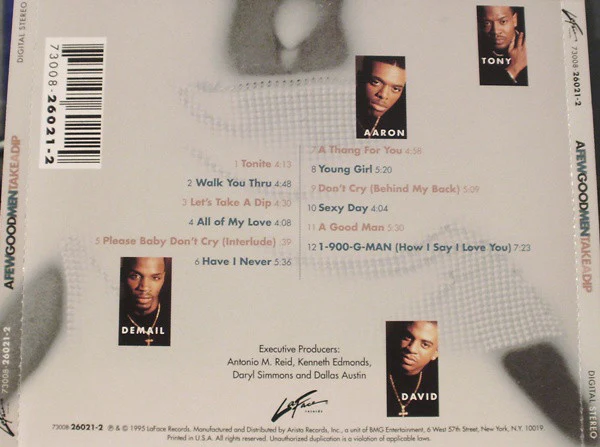 A Few Good Men - Take A Dip (CD, Album) - Image 2