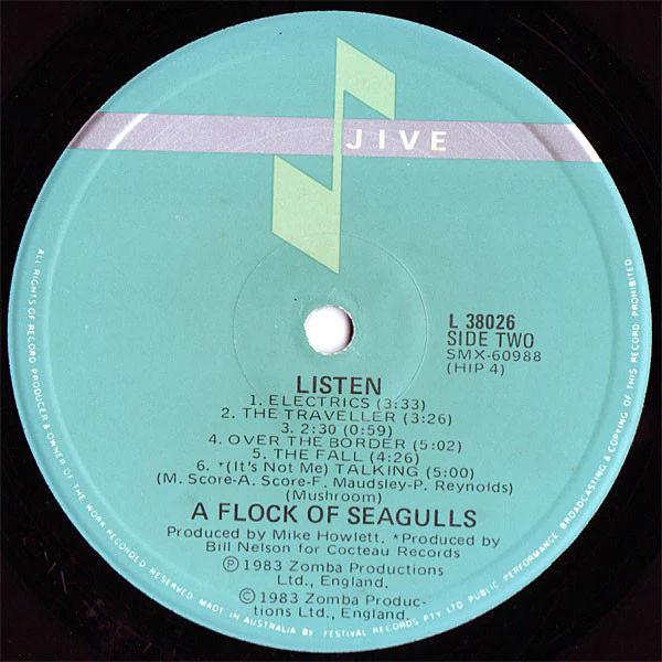 A Flock Of Seagulls - Listen (LP, Album) - Image 3
