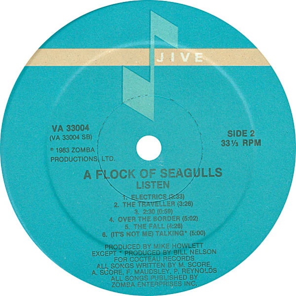 A Flock Of Seagulls - Listen (LP, Album, Hau) - Image 4