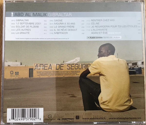 Abd Al Malik - Gibraltar (CD, Album) - Image 2