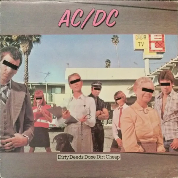 AC/DC - Dirty Deeds Done Dirt Cheap (LP, Album, RE, All)
