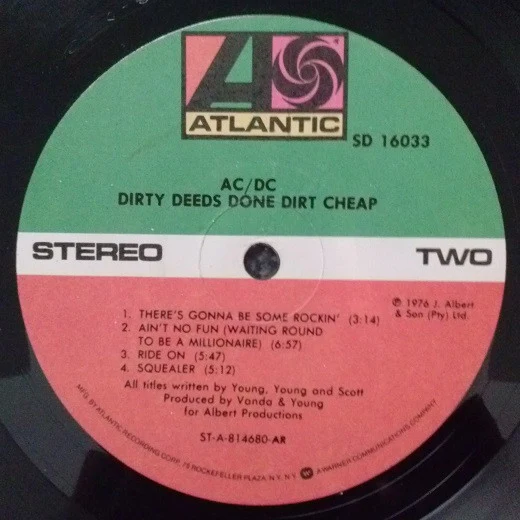AC/DC - Dirty Deeds Done Dirt Cheap (LP, Album, RE, All) - Image 4