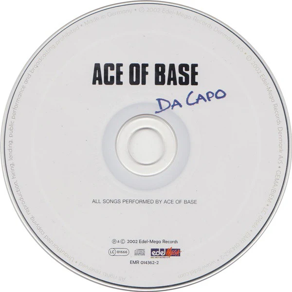 Ace Of Base - Da Capo (CD, Album, Copy Prot.) - Image 4