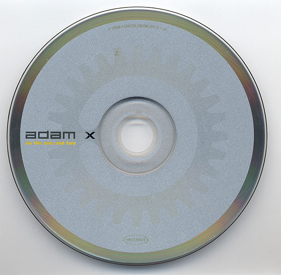 Adam X - On The One And Two (CD, Comp, Mixed) - Image 3