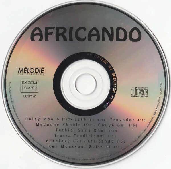 Africando - Africando (CD, Album) - Image 3