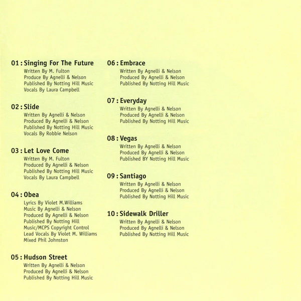 Agnelli & Nelson - Hudson St. (CD, Album) - Image 4