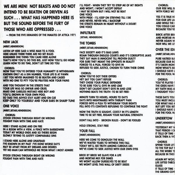 Agnostic Front - One Voice (CD, Album, RE) - Image 2