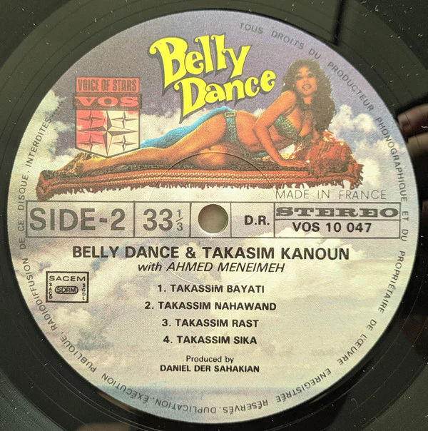 Ahmed Meneimneh* - Belly Dance & Takassim Kanoun (LP) - Image 4