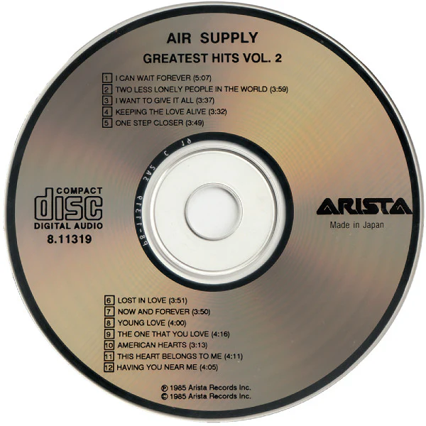 Air Supply - Greatest Hits Vol. II (CD, Comp) - Image 3