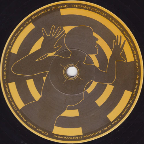 Aïwax & Hern / Krotal - Infraktion (12") - Image 2