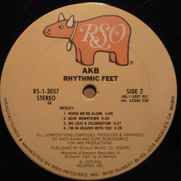 AKB - Rhythmic Feet (LP, Album) - Image 4