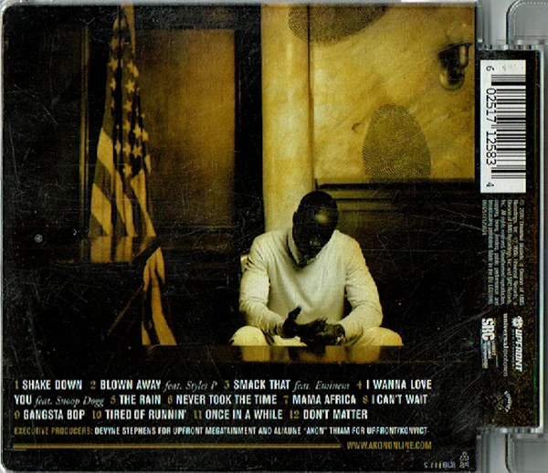 Akon - Konvicted (CD, Album, Sup) - Image 2
