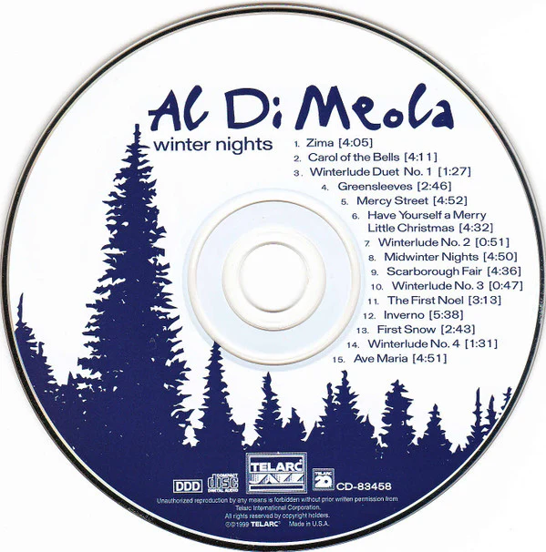 Al Di Meola - Winter Nights (CD, Album) - Image 3