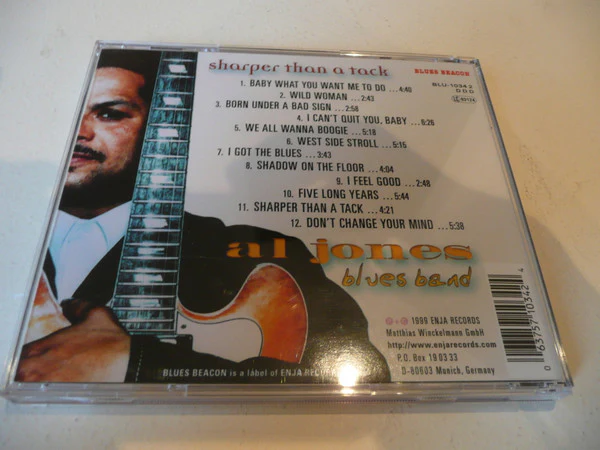 Al Jones Blues Band - Sharper Than A Tack (CD, Album) - Image 2