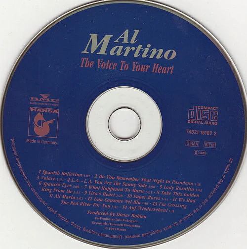 Al Martino - The Voice To Your Heart (CD, Album) - Image 3