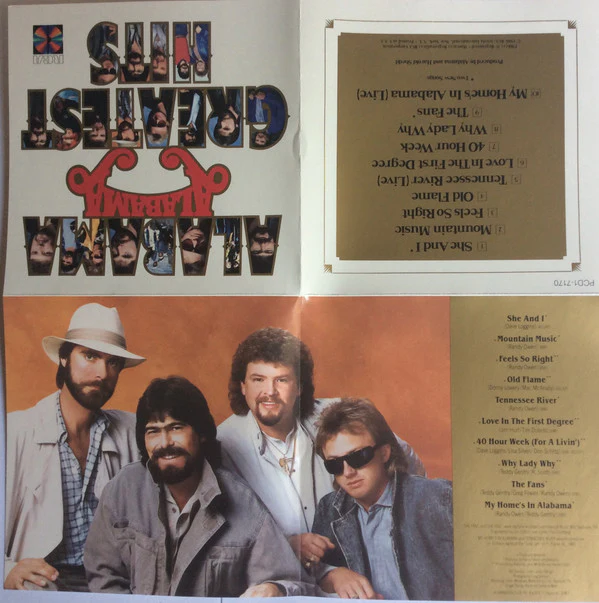 Alabama - Alabama Greatest Hits (CD, Comp, RE) - Image 2