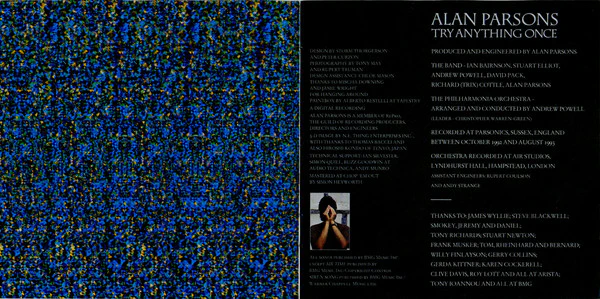 Alan Parsons - Try Anything Once (CD, Album) - Image 5