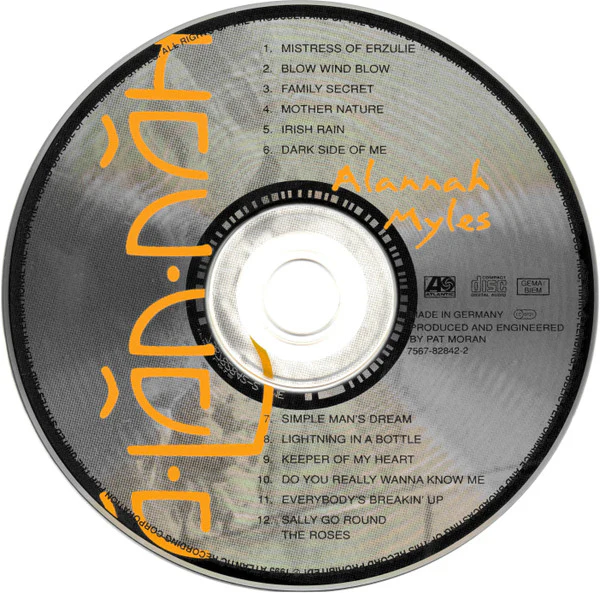 Alannah Myles - A-Lan-Nah (CD, Album) - Image 3