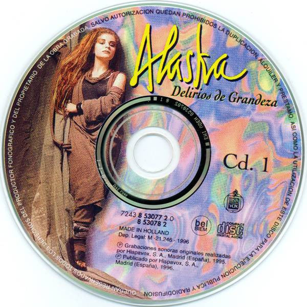Alaska (6) con Alaska Y Los Pegamoides, Alaska Y Dinarama, Fangoria - Delirios De Grandeza (2xCD, Comp) - Image 3