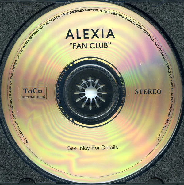 Alexia - Fan Club (CD, Album) - Image 3