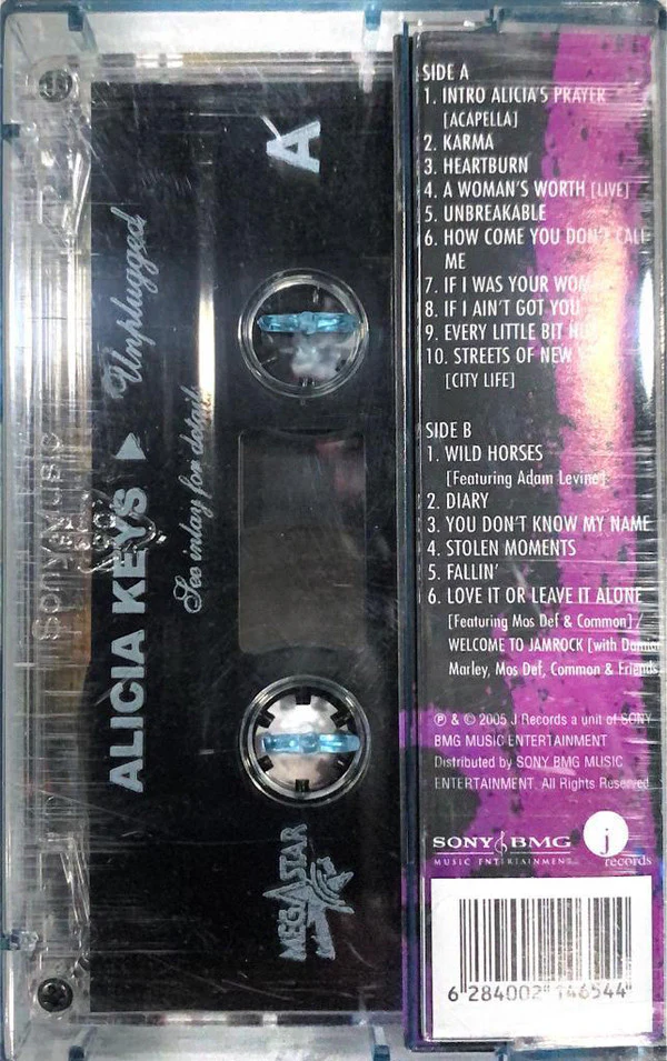 Alicia Keys -  Unplugged (Cass, Album) - Image 2