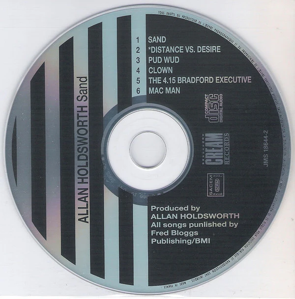 Allan Holdsworth - Sand (CD, Album, RE) - Image 3