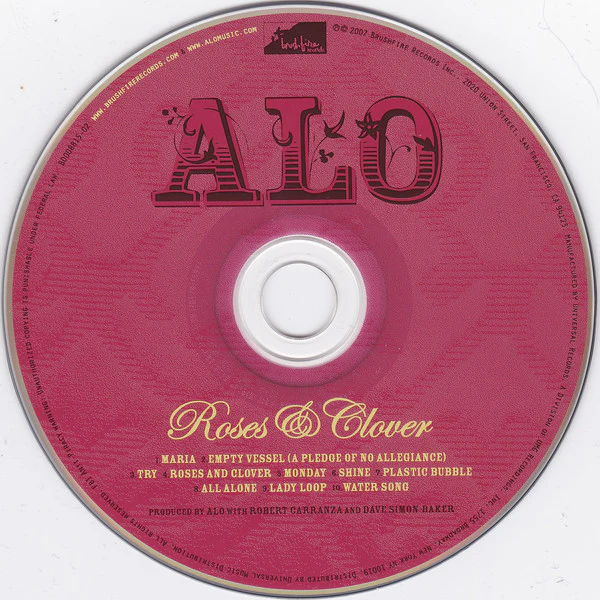 ALO* - Roses & Clover (CD, Album) - Image 3