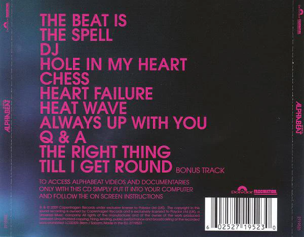 Alphabeat (3) - The Beat Is... (CD, Album, Enh) - Image 3