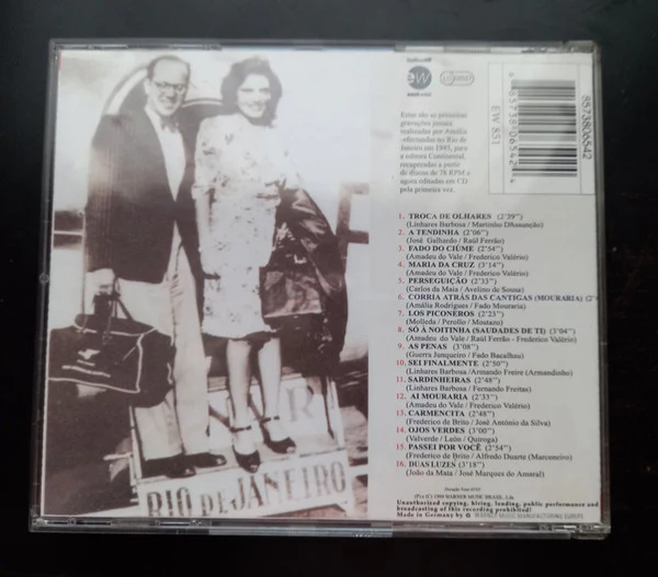 Amália Rodrigues - Pela Primeira Vez - Rio De Janeiro 1945 (CD, Comp, RE) - Image 3