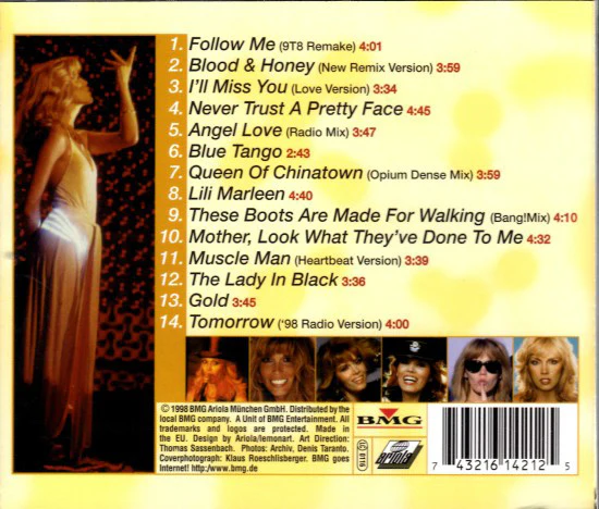 Amanda Lear - Amanda '98 - Follow Me Back In My Arms (CD, Comp) - Image 2