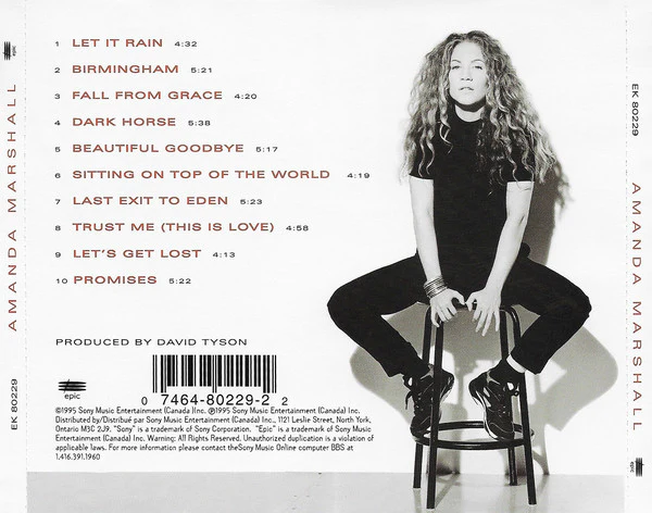 Amanda Marshall - Amanda Marshall (CD, Album) - Image 2
