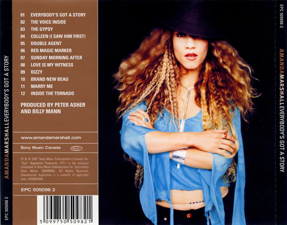 Amanda Marshall - Everybody's Got A Story (CD, Album) - Image 2