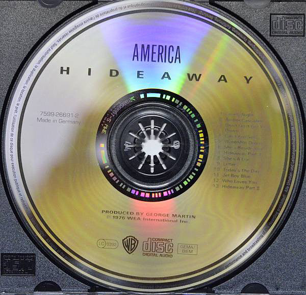 America (2) - Hideaway (CD, Album) - Image 4