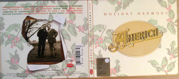 America (2) - Holiday Harmony (CD, Album, Dig) - Image 4