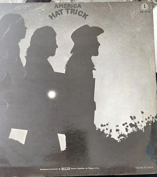 America  - Hat Trick (LP, Album) - Image 2