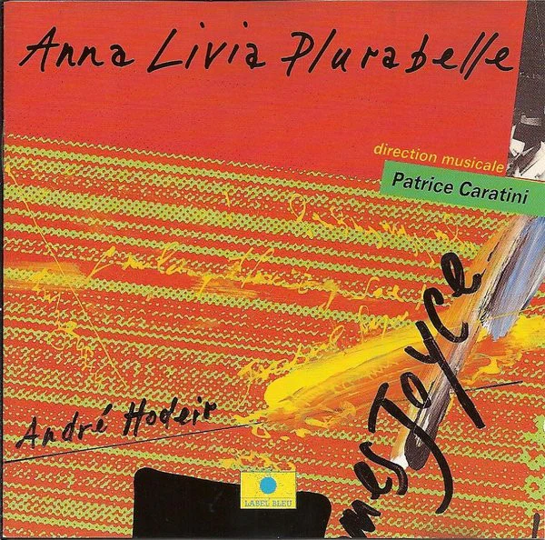 André Hodeir - Anna Livia Plurabelle (CD, Album, RE)