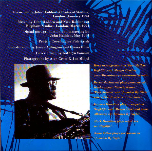 Andy Hamilton - Jamaica By Night (CD, Album) - Image 4